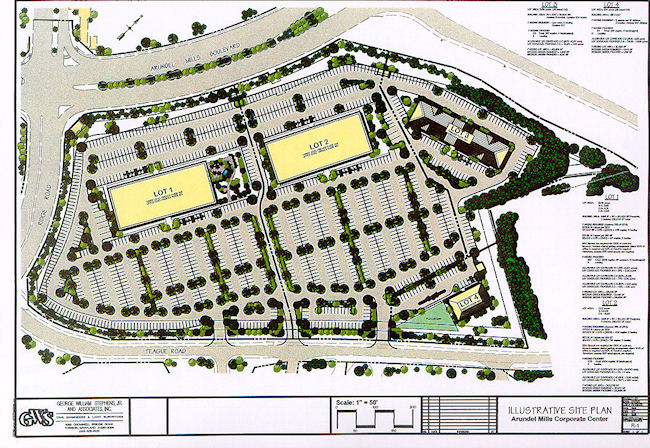 Arundel Mills Corporate Center Site Plan